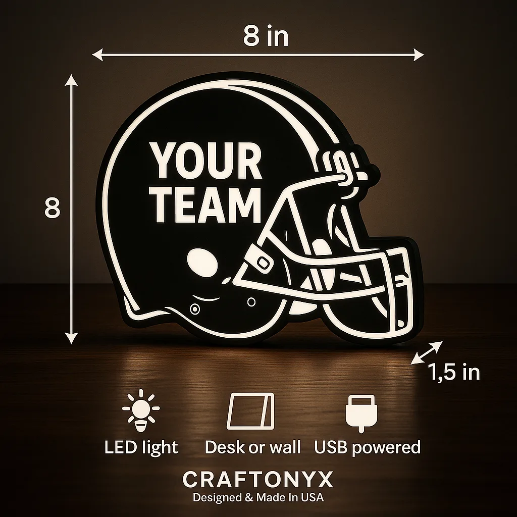 LED lightbox size reference showing its desk-friendly footprint