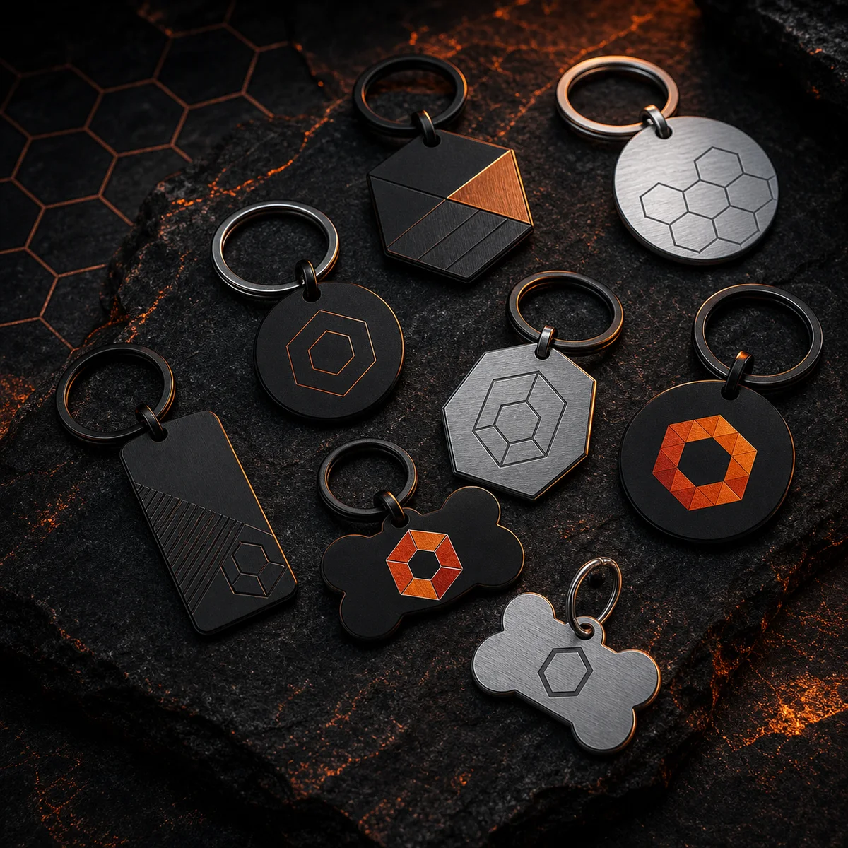 Keychains & Pet Tags